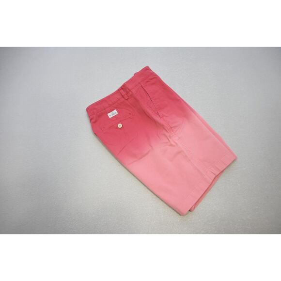 Vineyard Vines Island Shorts Whale Khaki Chino Pink Fade Mens Sz 30 - Picture 1 of 6